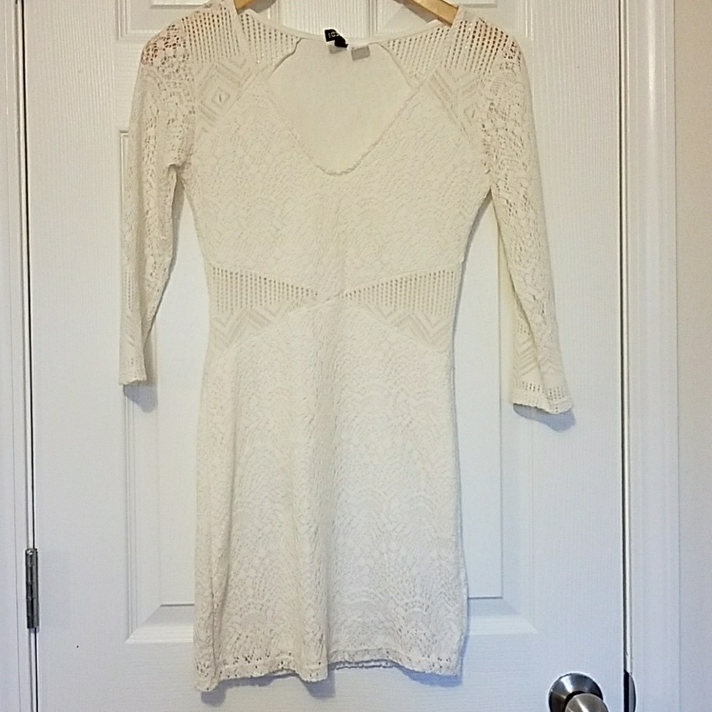 H&M white lace dress